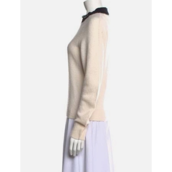 Dorothee Schumacher • Cashmere Detailed Neckline in Cream - Picture 2 of 11